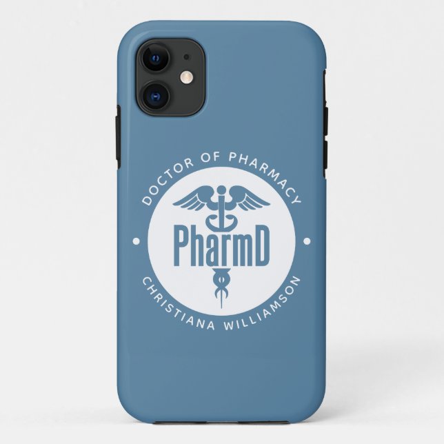 PharmD Arzt des Pharmazeutischen Abschlusses Apoth Case-Mate iPhone Hülle (Rückseite)