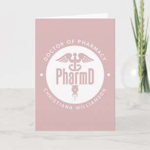 PharmD Arzt des Pharmazeutischen Abschlusses Apoth Karte