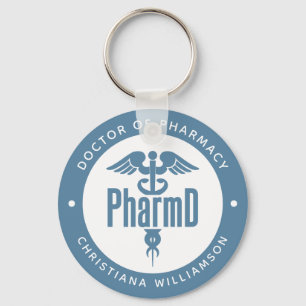 PharmD Arzt des Pharmazeutischen Abschlusses Apoth Schlüsselanhänger