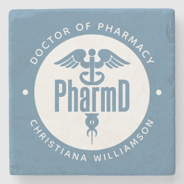 PharmD Arzt des Pharmazeutischen Abschlusses Apoth Steinuntersetzer (Vorderseite)