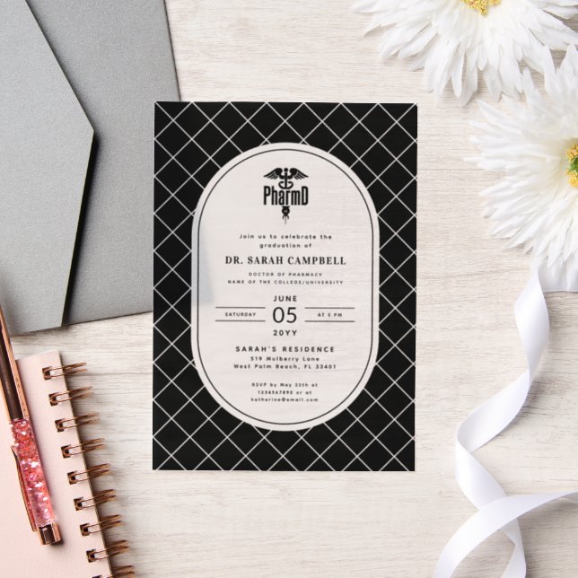 PharmD Doktor der Pharmazie Abschluss Check Muster (Hochzeit)