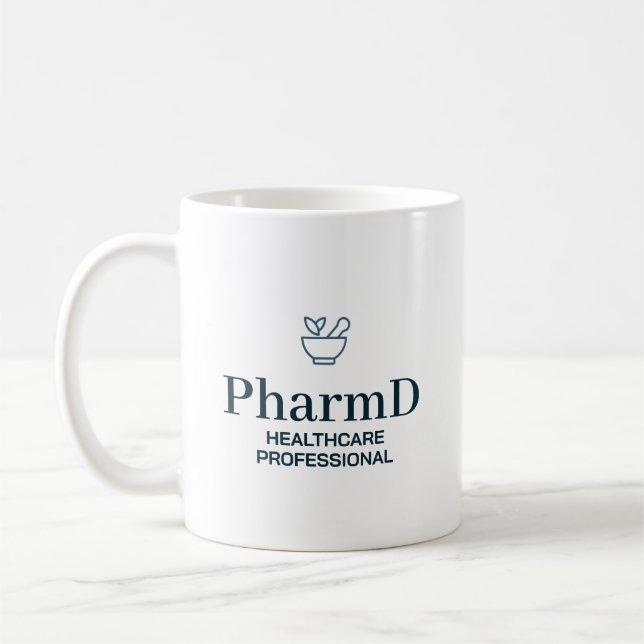 PharmD Gesundheitsfachmann  Kaffeetasse (Links)