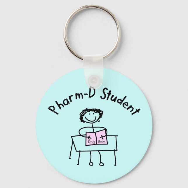 PharmD Pharmacy Student Geschenke Schlüsselanhänger (Vorderseite)