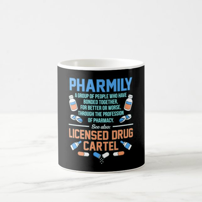 Pharmily Pharmacist Technician Pharmacy PharmD Kaffeetasse (Mittel)
