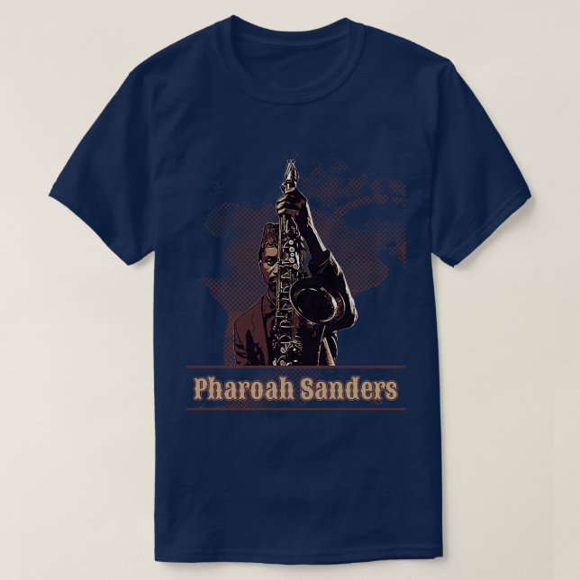 Pharoah Sanders Jazz T-Shirt (Design vorne)