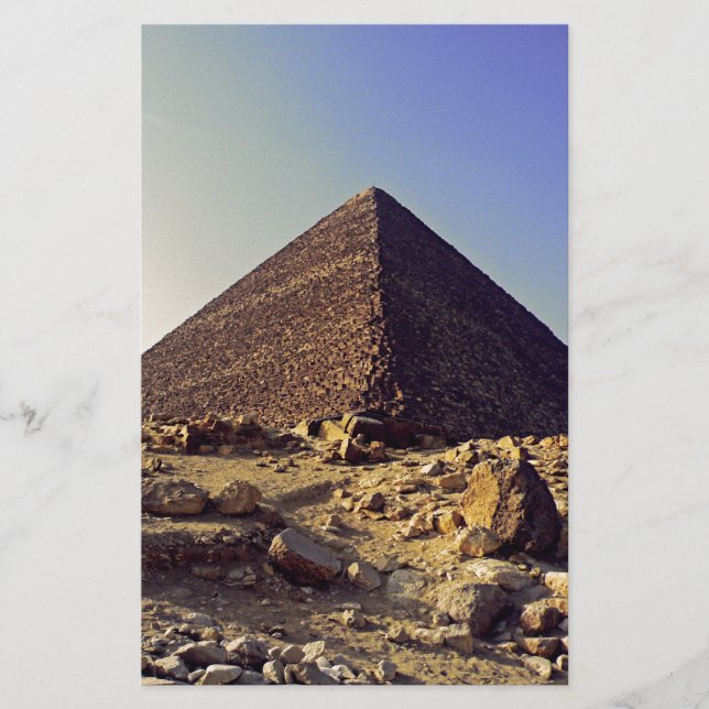 Pharoahs Pyramid Briefpapier (Vorderseite)
