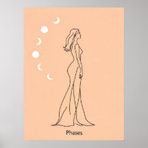 Phasen - Art des weiblichen Mondzyklus