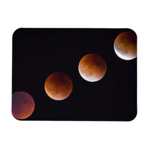 Phasen der totalen Mondfinsternis   Seattle Magnet