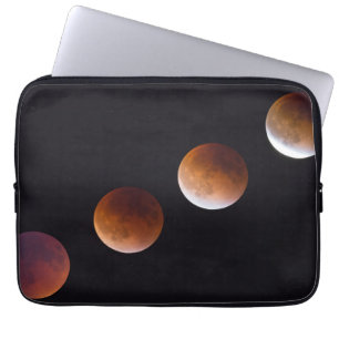 Phasen des gesamten Lunar-Eclipses   Seattle Laptopschutzhülle