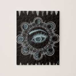 Phasen des Mond-Auges