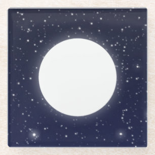 Phasen des Mondes, 6 von 6 Glasuntersetzer