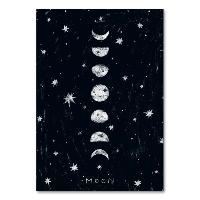 Phases de la carte de table de lune (Par défaut)