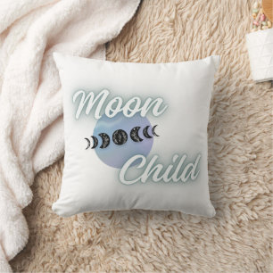 Phases Lune Enfant Boho Lune Lune Jeter Oreiller
