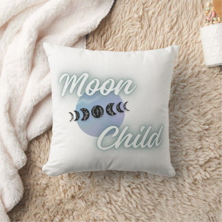 Phases Lune Enfant Boho Lune Lune Jeter Oreiller
