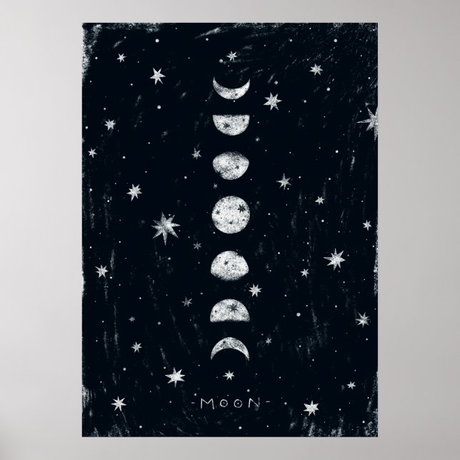 Phases of the moon poster (Vorne)