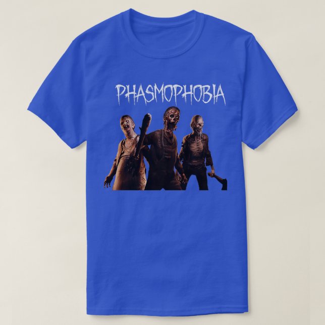 Phasmophobie-Geistermodelle T-Shirt (Design vorne)