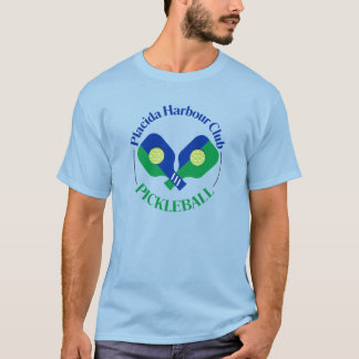 PHC Pickleball T - Shirtblau Männer grundlegendes T-Shirt