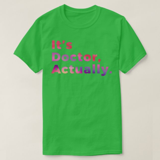 PHD Doktor der Philosophie Funny Gift 3 6 T-Shirt (Design vorne)