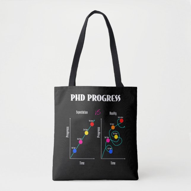PhD Student Funny Doctorate PsyD EdD School Tasche (Vorderseite)