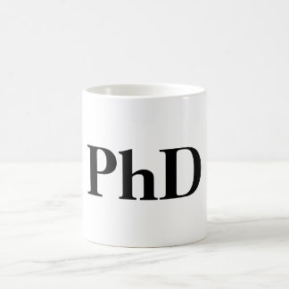 PhD-Tasse Kaffeetasse