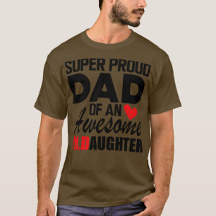 PhD Vater Super stolz Vater auf eine phantastische T-Shirt