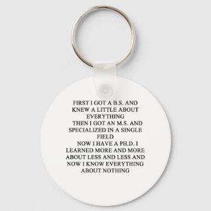 PHD-Witz Schlüsselanhänger