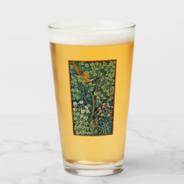 Pheasant Bird in a Tree (von William Morris) Glas