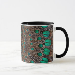 Pheasant Fether Fraktal Design Tasse