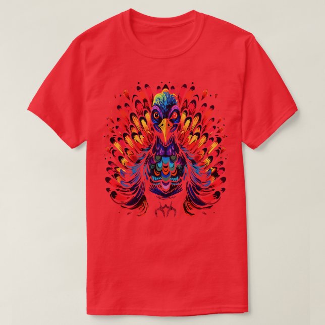 Pheasant Halloween T-Shirt (Design vorne)