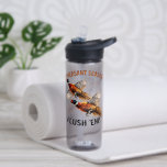 Pheasant Hunting  Trinkflasche<br><div class="desc">This  artwork captures the thrilling moment of a pheasant flush in the autumn field.  Pheasant burst into flight while a German Shorthaired Pointer stands alert in the background watching the bird. A perfect design for hunters,  bird dog lovers,  and fans of classic upland hunting scenes.</div>