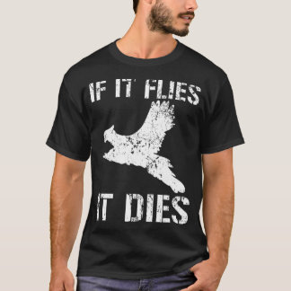 Pheasant Jagd auf Upland Mittelwestliche Außenbewo T-Shirt