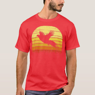Pheasant Jagd Retro Jäger Flying Bird Shooting T-Shirt