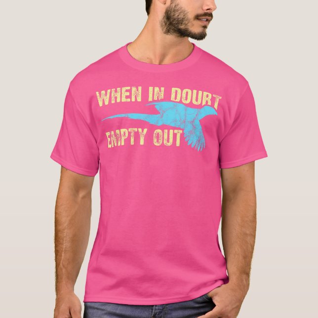 Pheasant Lover Hunter T-Shirt (Vorderseite)