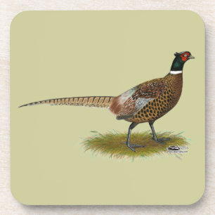 Pheasant Rooster Getränkeuntersetzer