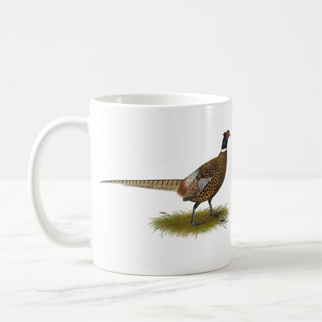 Pheasant Rooster Kaffeetasse (Links)