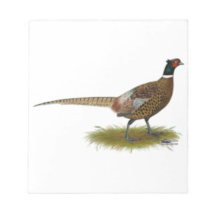 Pheasant Rooster Notizblock