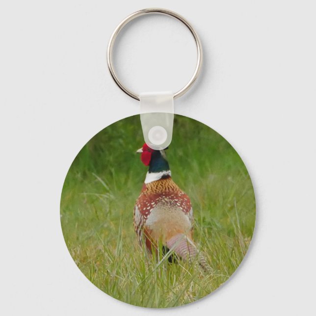 Pheasant-Schlüsselanhänger Schlüsselanhänger (Vorderseite)