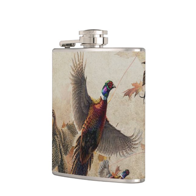 Pheasant tapestyposter Acryltriptych k Flachmann (Links)