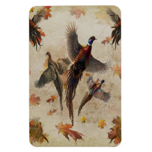 Pheasant tapestyposter Acryltriptych k Magnet