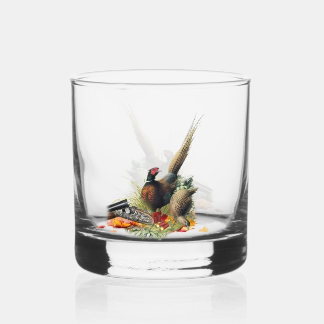 Pheasante Tasse Whiskyglas (Rückseite)