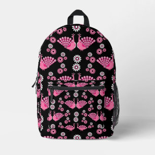 Pheasants Peacock Art Bedruckter Rucksack