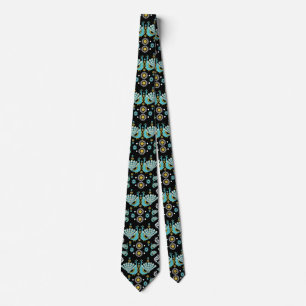 Pheasants Peacock Art Krawatte
