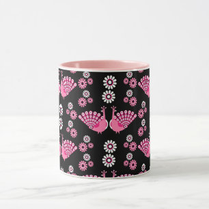 Pheasants Peacock Art Tasse