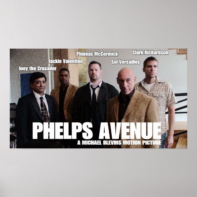 Phelps Avenue Group Poster (Vorne)