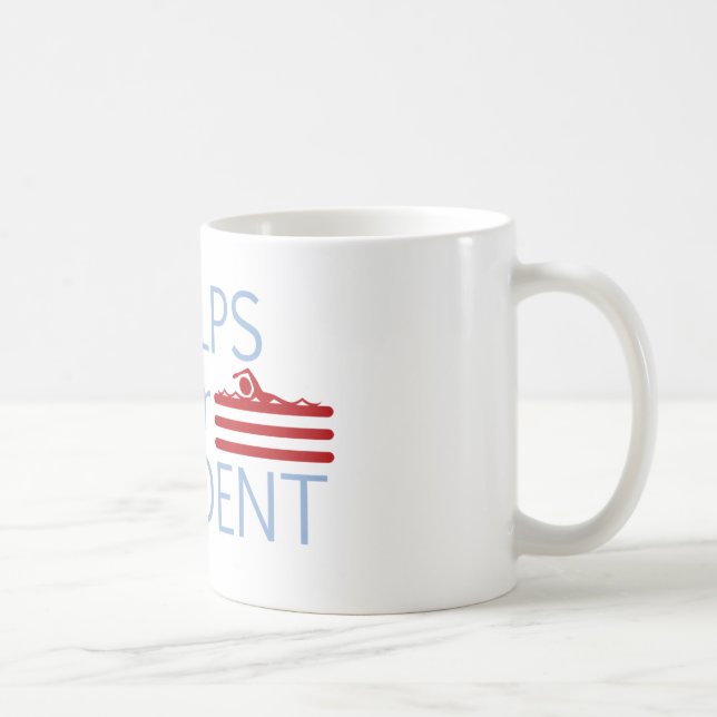 Phelps für Präsidenten Kaffeetasse (Rechts)
