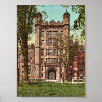 Phelps Hall und Gateway, Yale Uni Seltene Fotoch