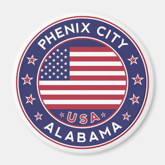 Phenix, Alabama Magnet (Vorne)
