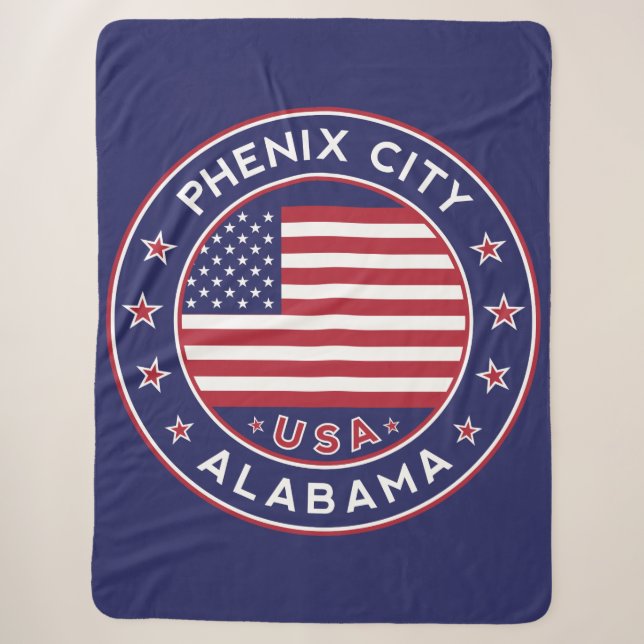 Phenix, Alabama Sherpadecke (Vorderseite)