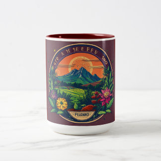 PHENO BANK, Surreal, Samen, Pflanze Zweifarbige Tasse