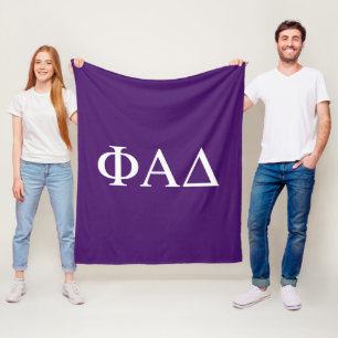 Phi Alpha Delta griechische Buchstaben Fleecedecke